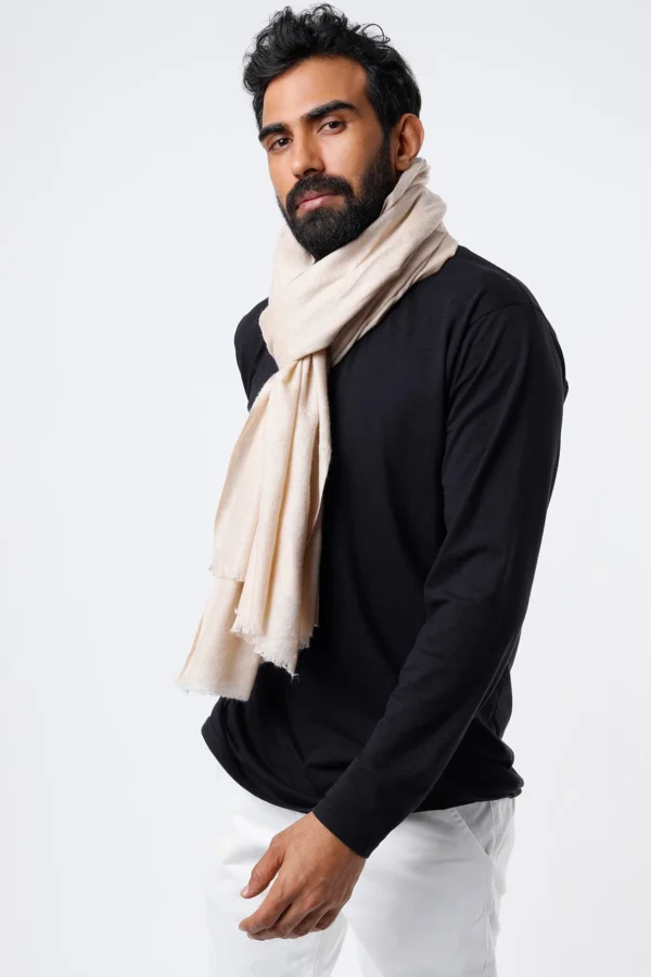 Beige Pashmina Stole